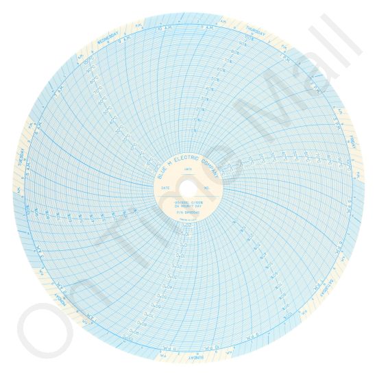 Blue M BM115545 Circular Charts
