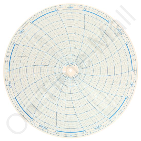 Honeywell 12784 Circular Charts