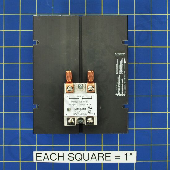 Nortec 150-2606 SSR & Heat Sink 45A Rev 1 1Ph