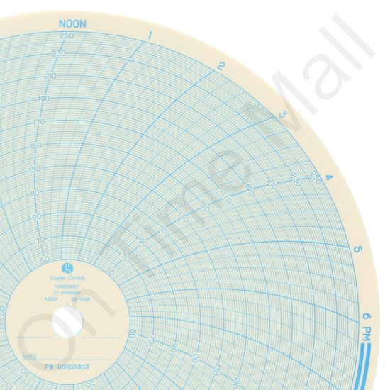 Partloo Part Partlow 00205303 Circular Charts