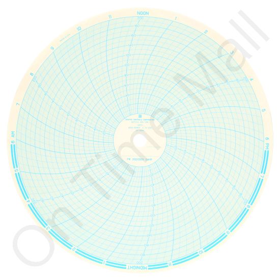 Partlow 00213801 Circular Charts