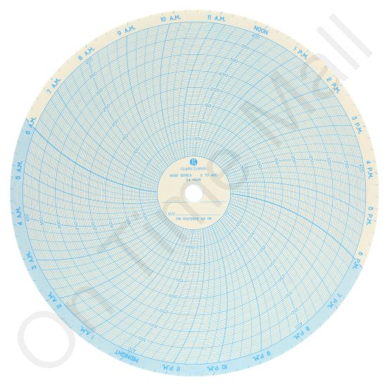 Partlow 00213802 Circular Charts