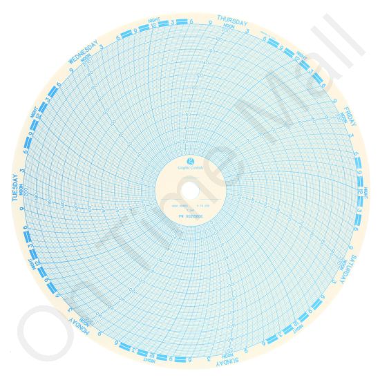 Partlow 00213806 Circular Charts