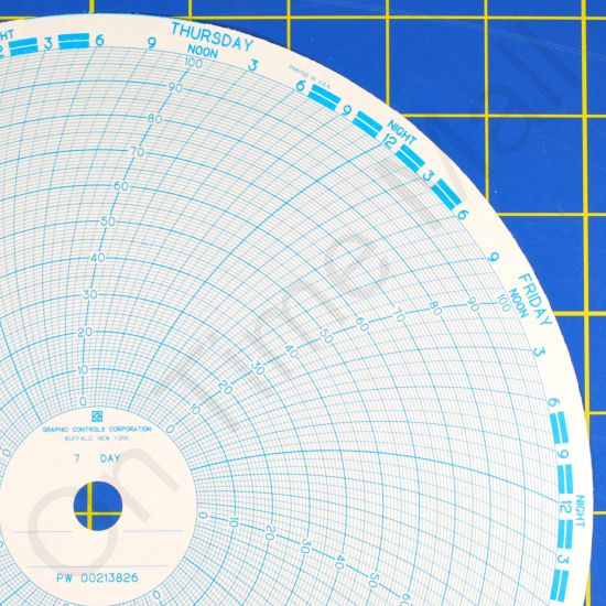 Partloo Part Partlow 00213826 Circular Charts