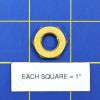 Trion FV‐10 Brass Locknut