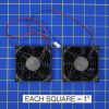 Nortec 158-1312  Blower Fans Assembly