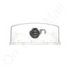 OTM Combination Lock Style Large Clear Thermostat Lock Box Guard