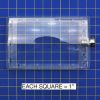 OTM Combination Lock Style Large Clear Thermostat Lock Box Guard